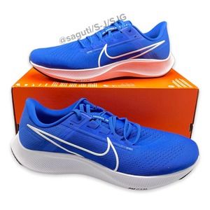 Nike Air Zoom Pegasus 38 TB Men's Size 13 Royal Blue/White Running CZ1893-403